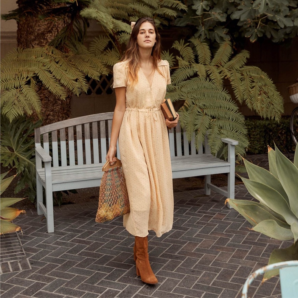 Christy Dawn Dawn Dress in Oxblood Calico